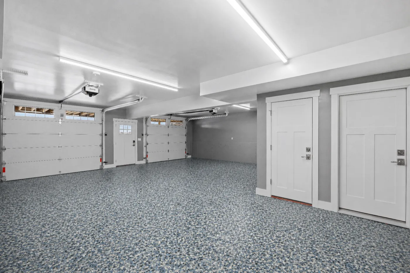 Baby Blue flake floor color
