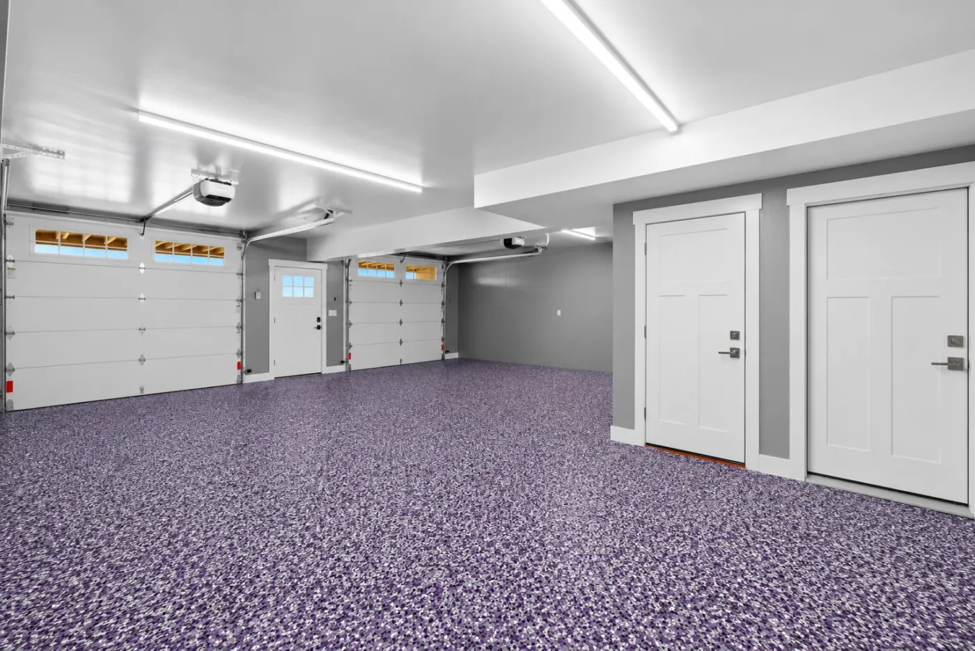 Purple Rain flake floor color
