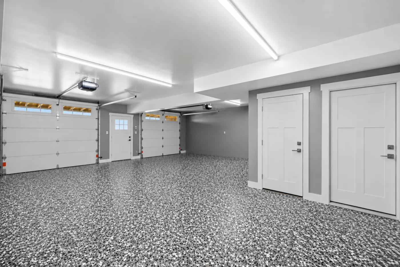 Tuxedo flake floor color