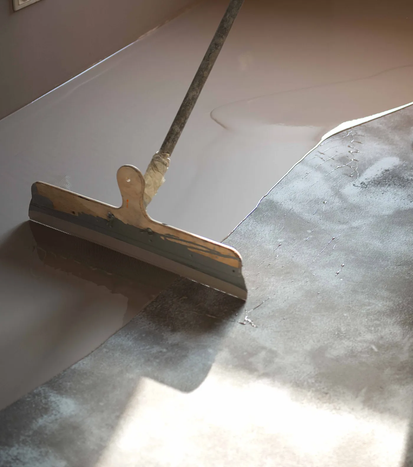 High solids polyaspartic flake floor garage Gilbert Arizona
